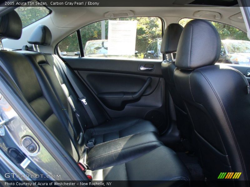 Carbon Gray Pearl / Ebony 2005 Acura TSX Sedan