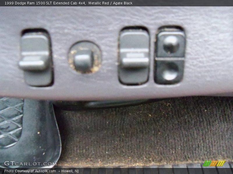 Metallic Red / Agate Black 1999 Dodge Ram 1500 SLT Extended Cab 4x4