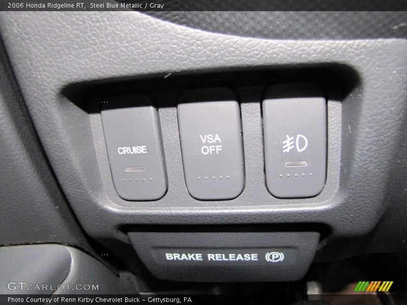 Steel Blue Metallic / Gray 2006 Honda Ridgeline RT