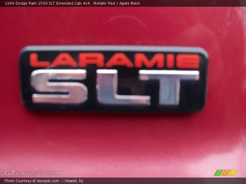 Metallic Red / Agate Black 1999 Dodge Ram 1500 SLT Extended Cab 4x4