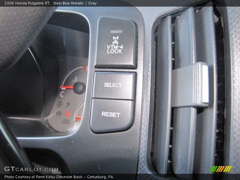 Steel Blue Metallic / Gray 2006 Honda Ridgeline RT