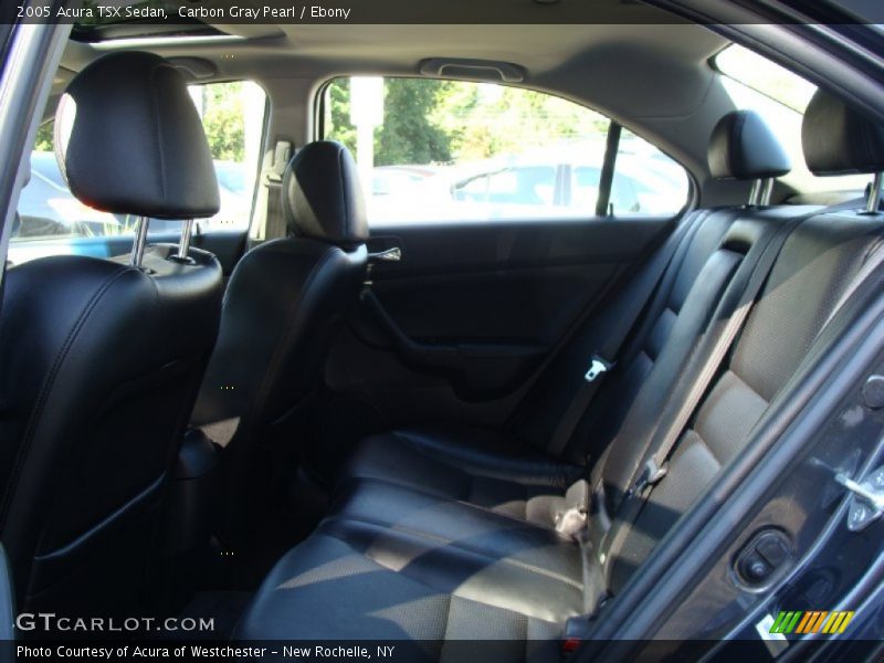 Carbon Gray Pearl / Ebony 2005 Acura TSX Sedan