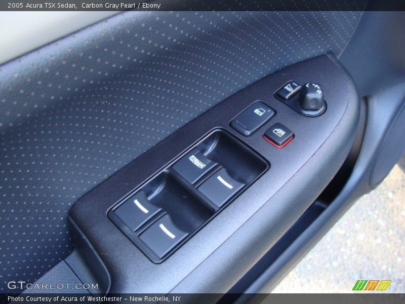 Carbon Gray Pearl / Ebony 2005 Acura TSX Sedan