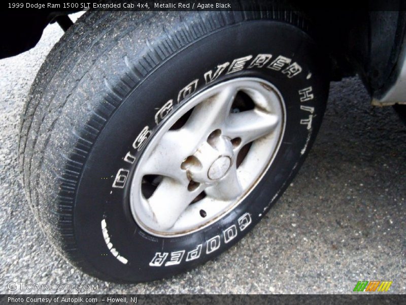 Metallic Red / Agate Black 1999 Dodge Ram 1500 SLT Extended Cab 4x4
