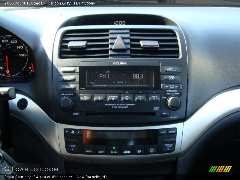 Carbon Gray Pearl / Ebony 2005 Acura TSX Sedan