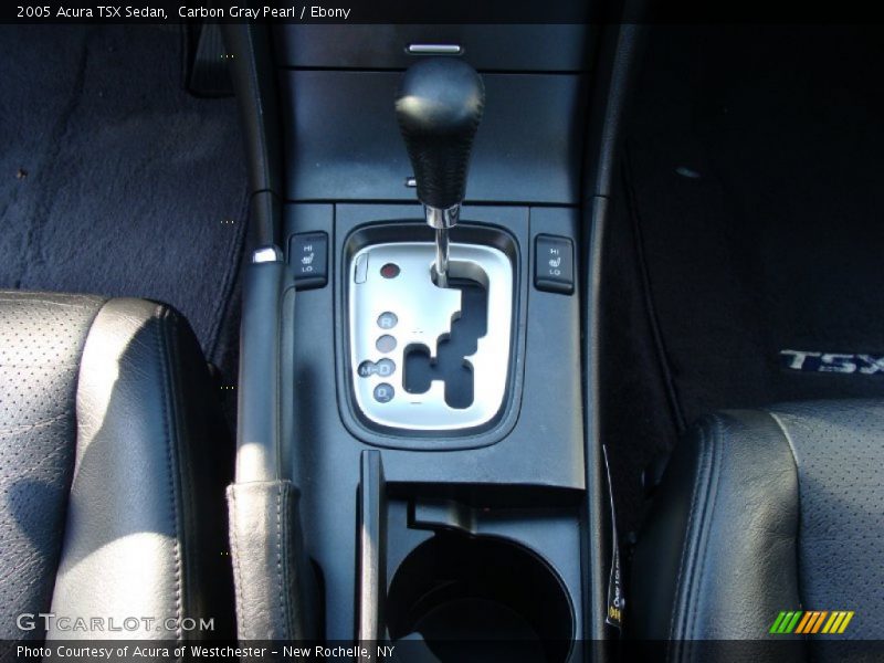 Carbon Gray Pearl / Ebony 2005 Acura TSX Sedan