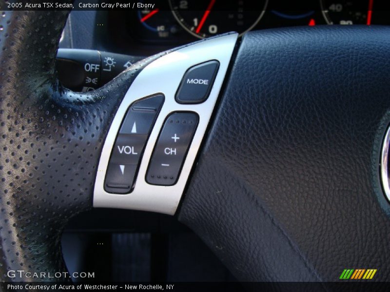 Carbon Gray Pearl / Ebony 2005 Acura TSX Sedan