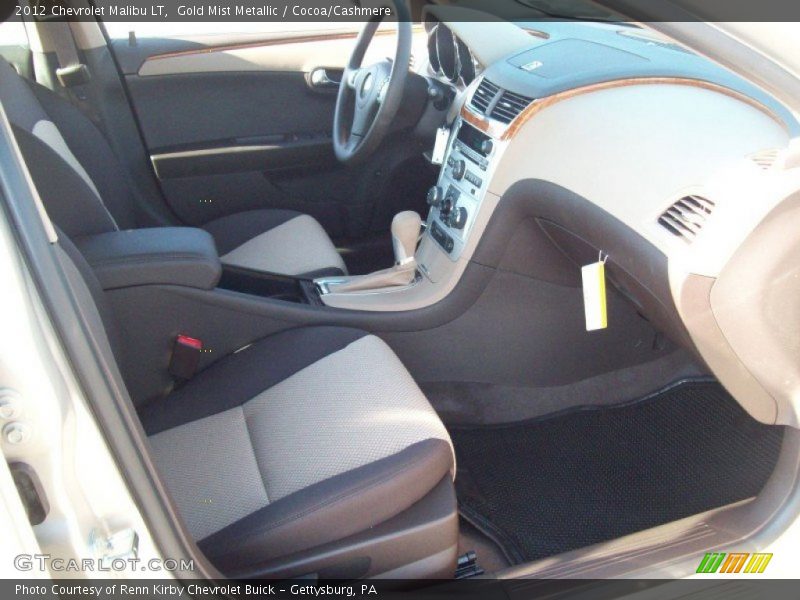 Gold Mist Metallic / Cocoa/Cashmere 2012 Chevrolet Malibu LT