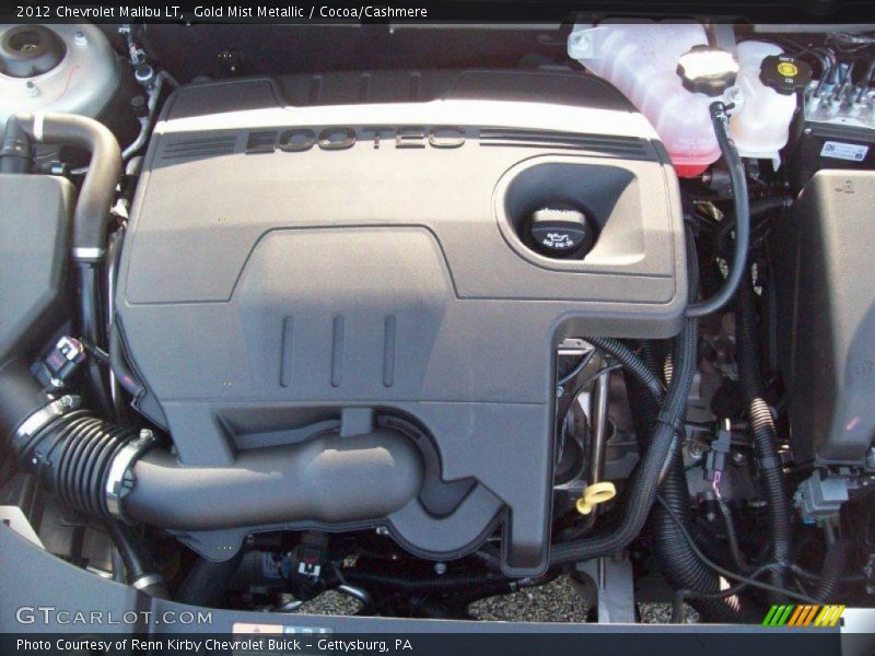 Gold Mist Metallic / Cocoa/Cashmere 2012 Chevrolet Malibu LT