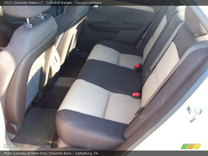 Gold Mist Metallic / Cocoa/Cashmere 2012 Chevrolet Malibu LT