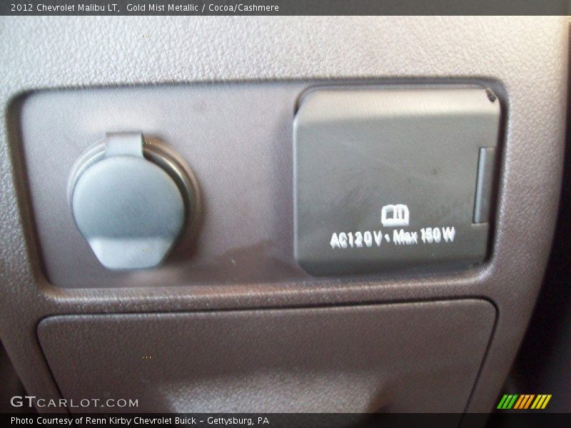 Gold Mist Metallic / Cocoa/Cashmere 2012 Chevrolet Malibu LT