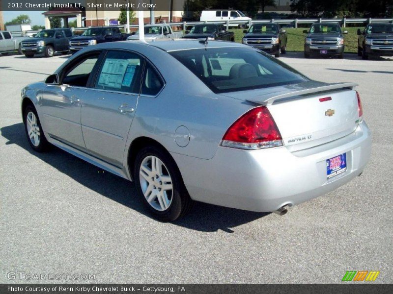 Silver Ice Metallic / Gray 2012 Chevrolet Impala LT