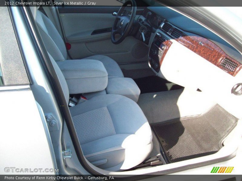 Silver Ice Metallic / Gray 2012 Chevrolet Impala LT