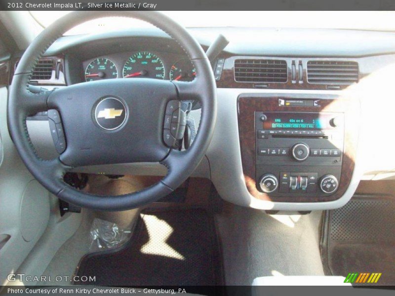 Silver Ice Metallic / Gray 2012 Chevrolet Impala LT