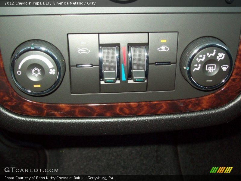 Silver Ice Metallic / Gray 2012 Chevrolet Impala LT