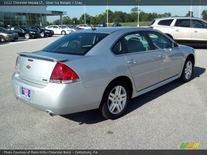 Silver Ice Metallic / Gray 2012 Chevrolet Impala LT