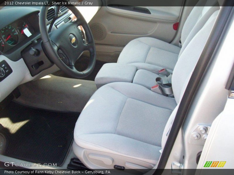 Silver Ice Metallic / Gray 2012 Chevrolet Impala LT