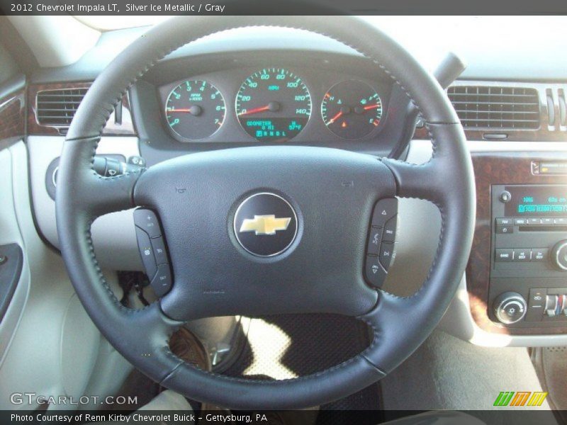 Silver Ice Metallic / Gray 2012 Chevrolet Impala LT