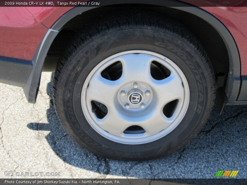 Tango Red Pearl / Gray 2009 Honda CR-V LX 4WD