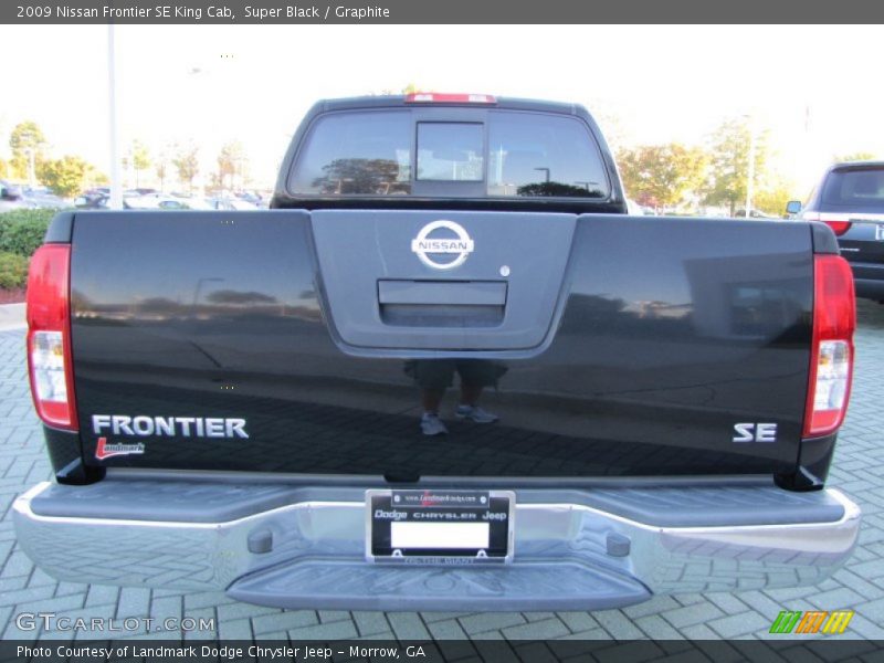 Super Black / Graphite 2009 Nissan Frontier SE King Cab