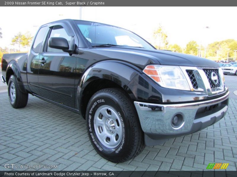 Super Black / Graphite 2009 Nissan Frontier SE King Cab