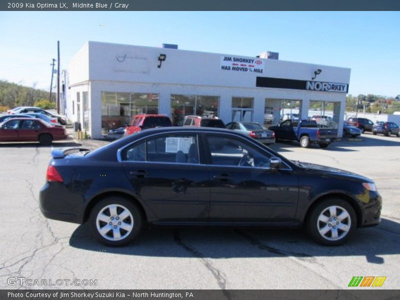 Midnite Blue / Gray 2009 Kia Optima LX