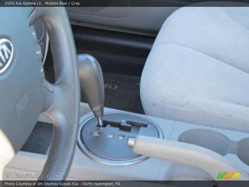 Midnite Blue / Gray 2009 Kia Optima LX