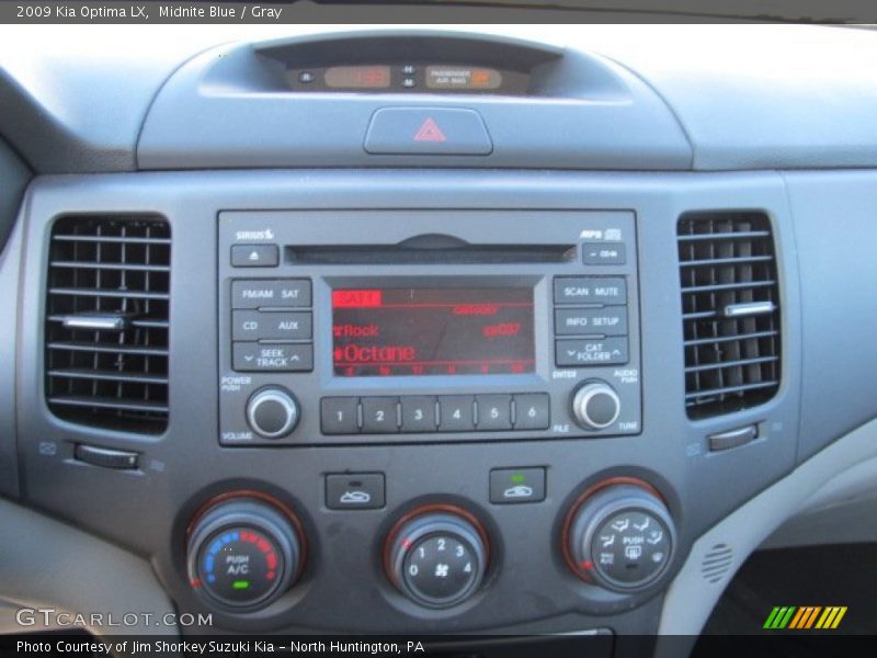 Midnite Blue / Gray 2009 Kia Optima LX