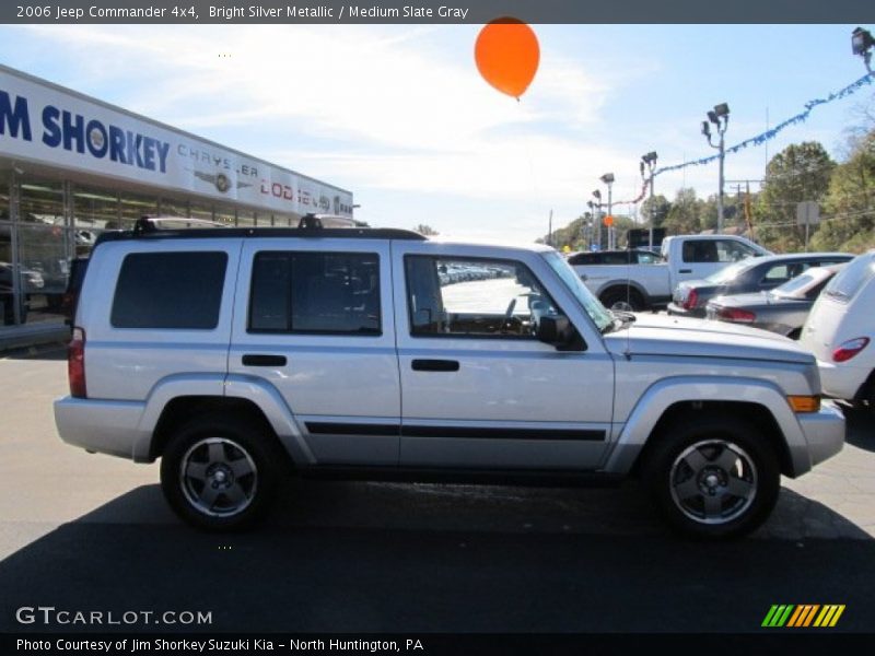 Bright Silver Metallic / Medium Slate Gray 2006 Jeep Commander 4x4