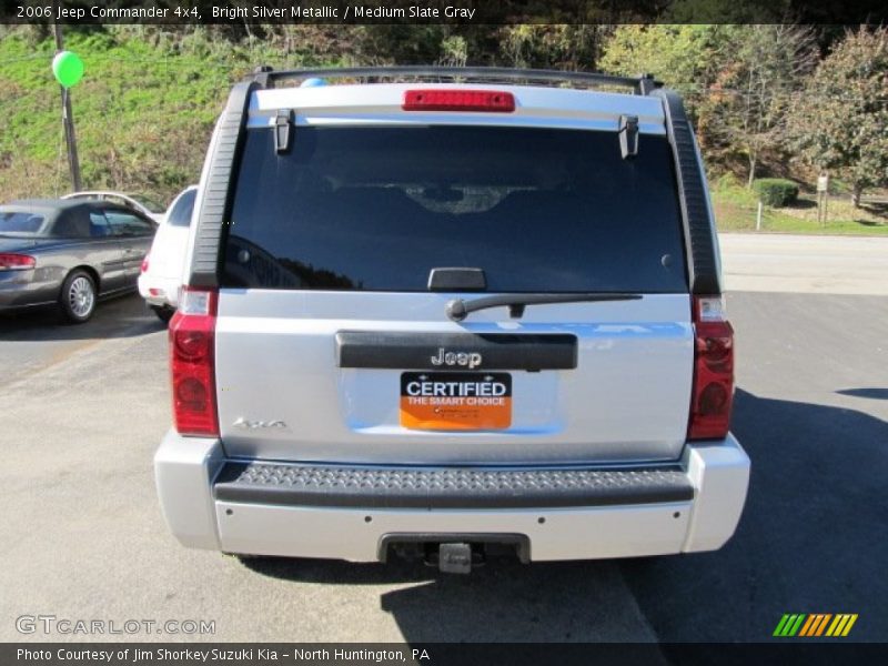 Bright Silver Metallic / Medium Slate Gray 2006 Jeep Commander 4x4