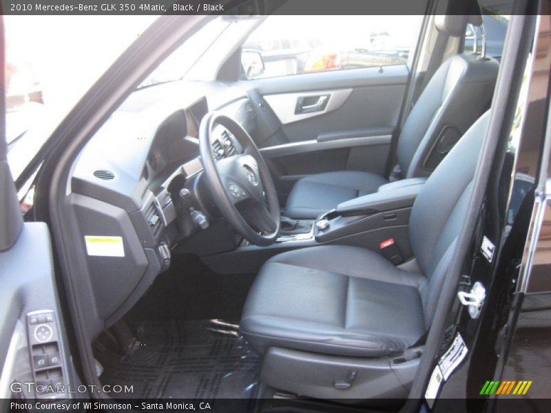 Black / Black 2010 Mercedes-Benz GLK 350 4Matic