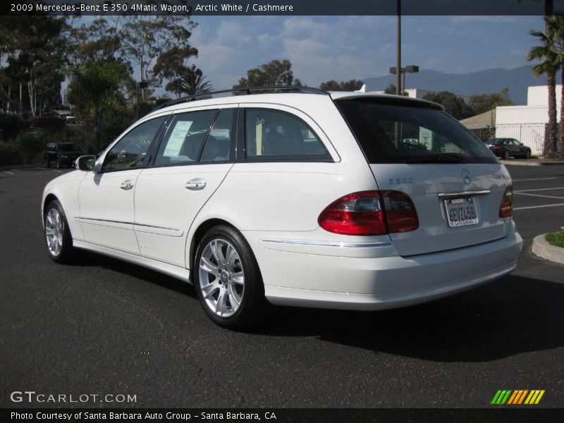 Arctic White / Cashmere 2009 Mercedes-Benz E 350 4Matic Wagon