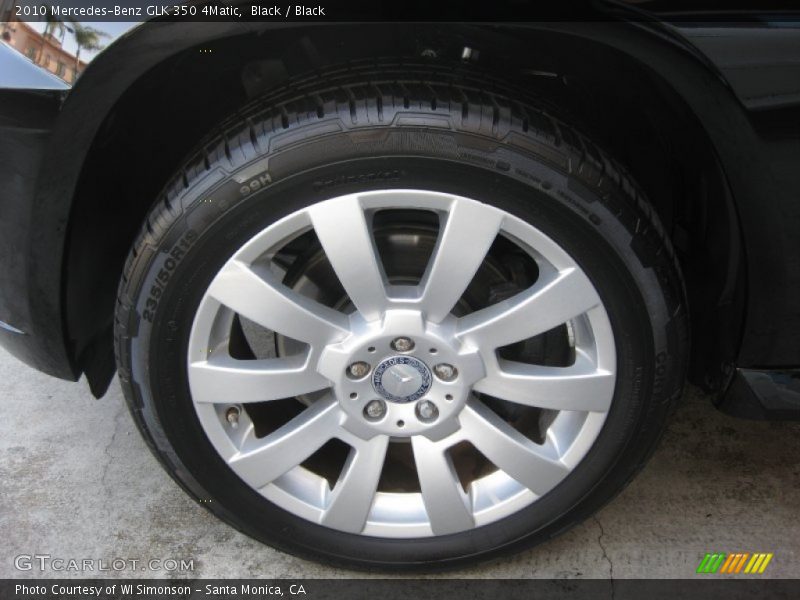 Black / Black 2010 Mercedes-Benz GLK 350 4Matic