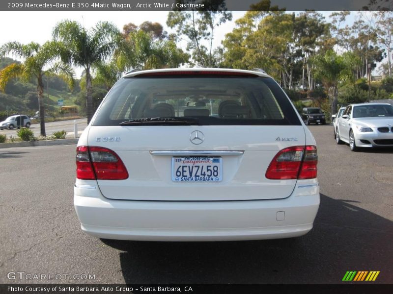 Arctic White / Cashmere 2009 Mercedes-Benz E 350 4Matic Wagon