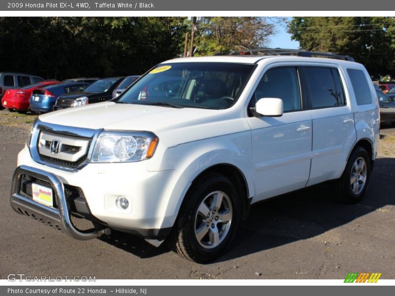 Taffeta White / Black 2009 Honda Pilot EX-L 4WD