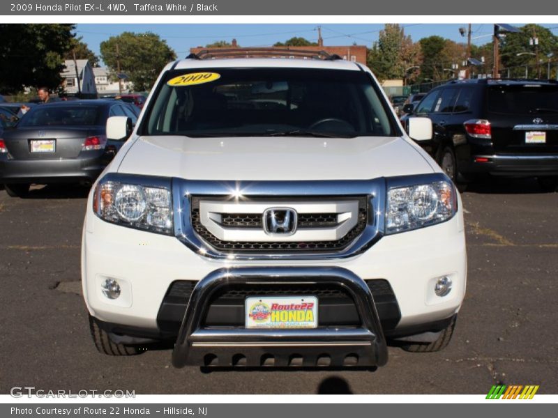 Taffeta White / Black 2009 Honda Pilot EX-L 4WD