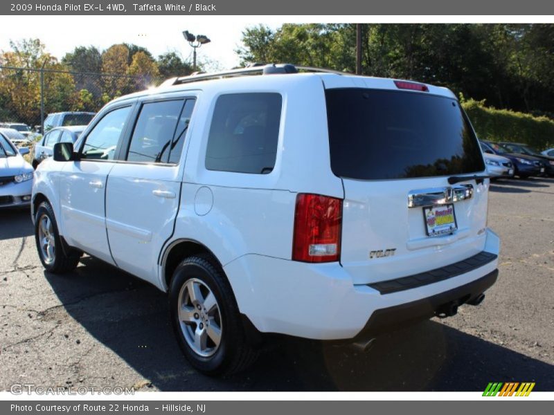 Taffeta White / Black 2009 Honda Pilot EX-L 4WD