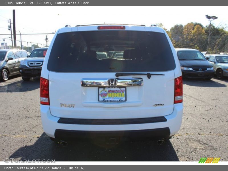 Taffeta White / Black 2009 Honda Pilot EX-L 4WD