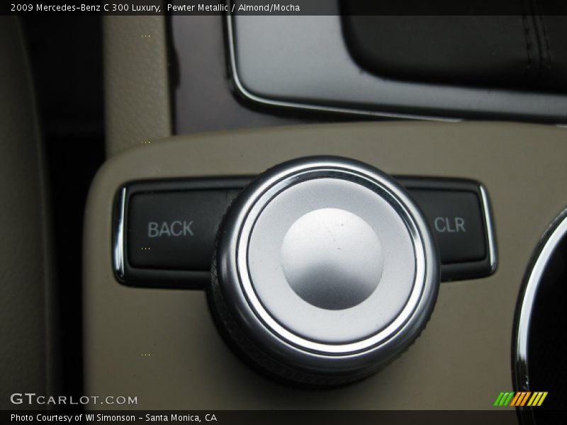 Pewter Metallic / Almond/Mocha 2009 Mercedes-Benz C 300 Luxury
