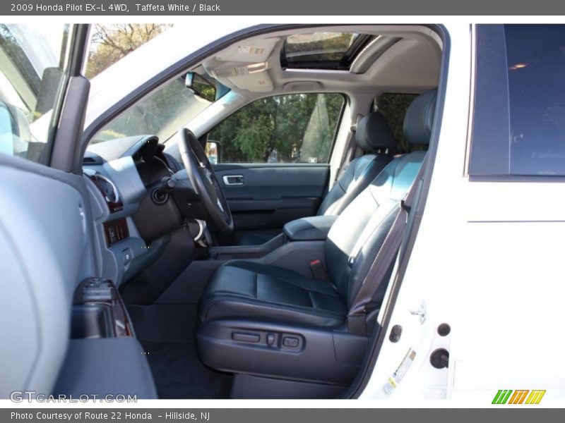 Taffeta White / Black 2009 Honda Pilot EX-L 4WD