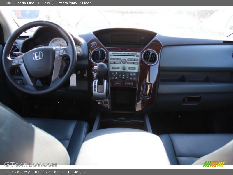 Taffeta White / Black 2009 Honda Pilot EX-L 4WD