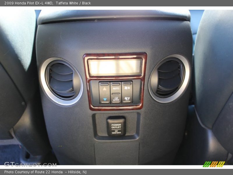 Taffeta White / Black 2009 Honda Pilot EX-L 4WD