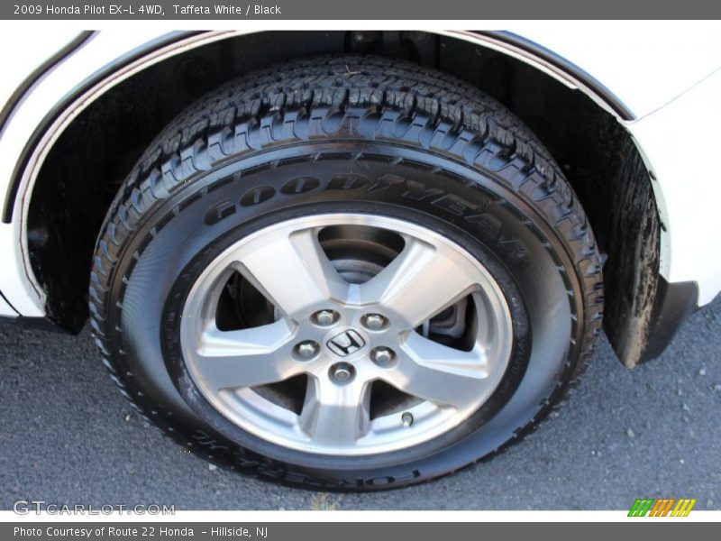 Taffeta White / Black 2009 Honda Pilot EX-L 4WD