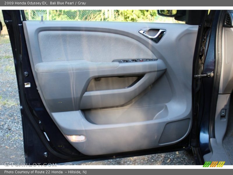 Bali Blue Pearl / Gray 2009 Honda Odyssey EX