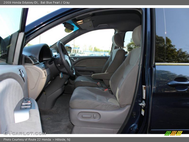Bali Blue Pearl / Gray 2009 Honda Odyssey EX