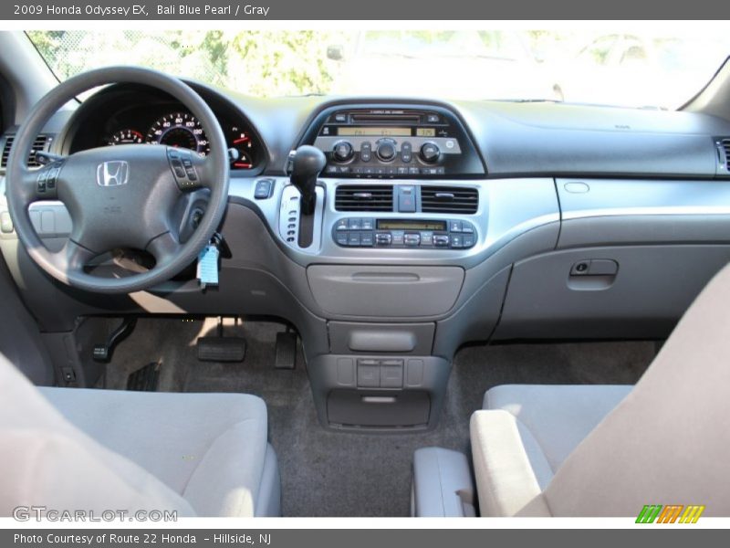 Bali Blue Pearl / Gray 2009 Honda Odyssey EX