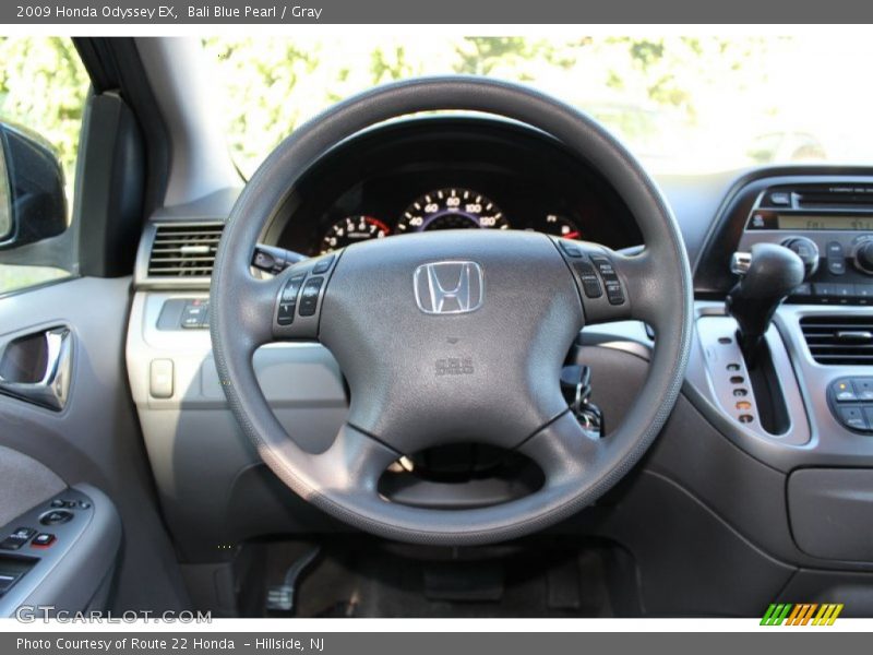 Bali Blue Pearl / Gray 2009 Honda Odyssey EX