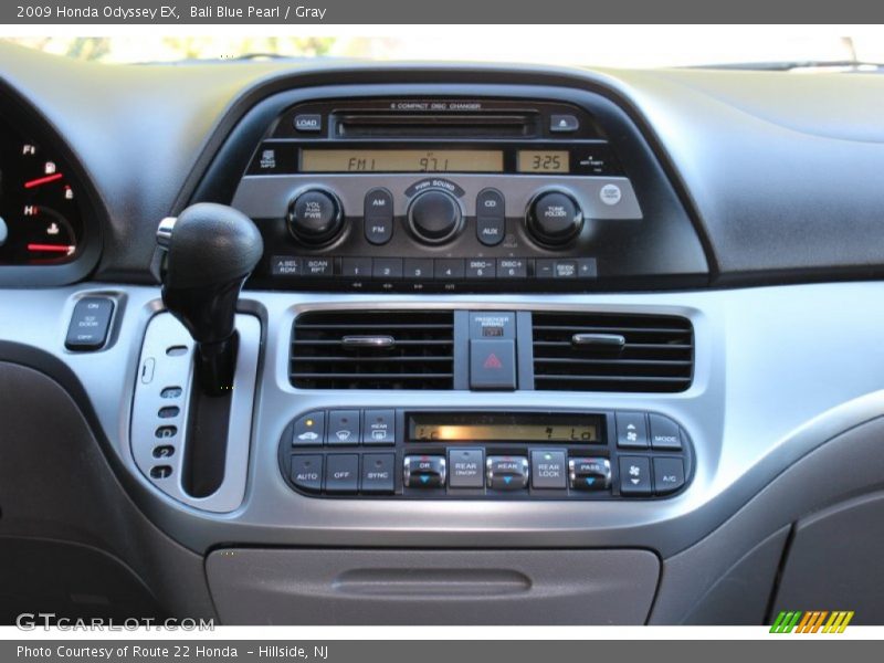 Bali Blue Pearl / Gray 2009 Honda Odyssey EX