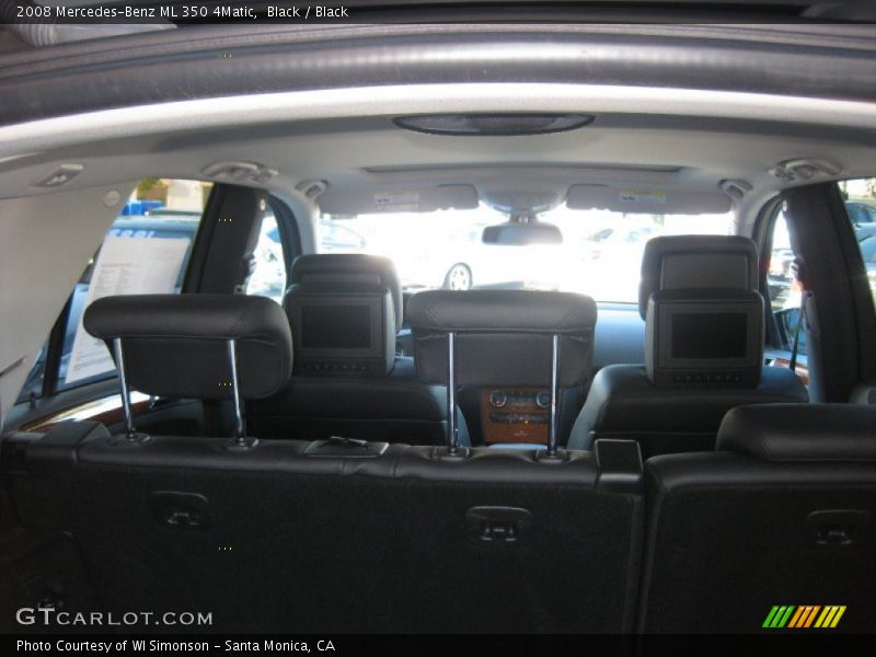 Black / Black 2008 Mercedes-Benz ML 350 4Matic
