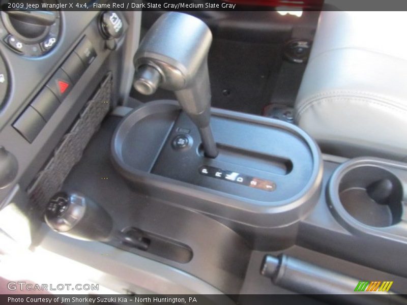 Flame Red / Dark Slate Gray/Medium Slate Gray 2009 Jeep Wrangler X 4x4